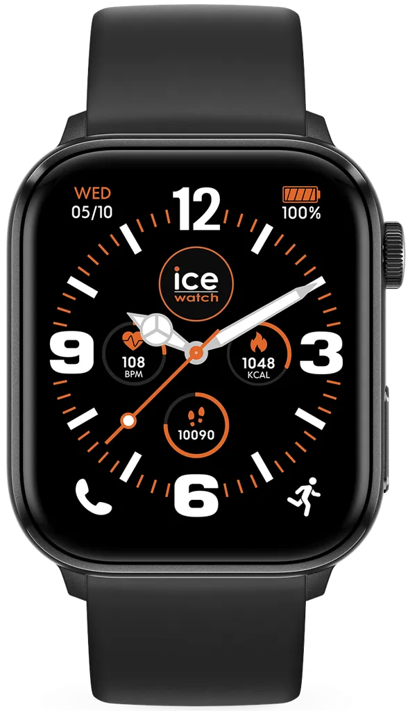 ICE WATCH Smartwatch Ice Smart 3.0 rectangulaire 1.78 - Noir