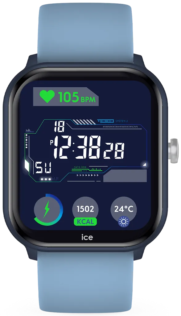 ICE WATCH Smartwatch pour enfant Ice Smart Junior 3.0 - Bleu clair