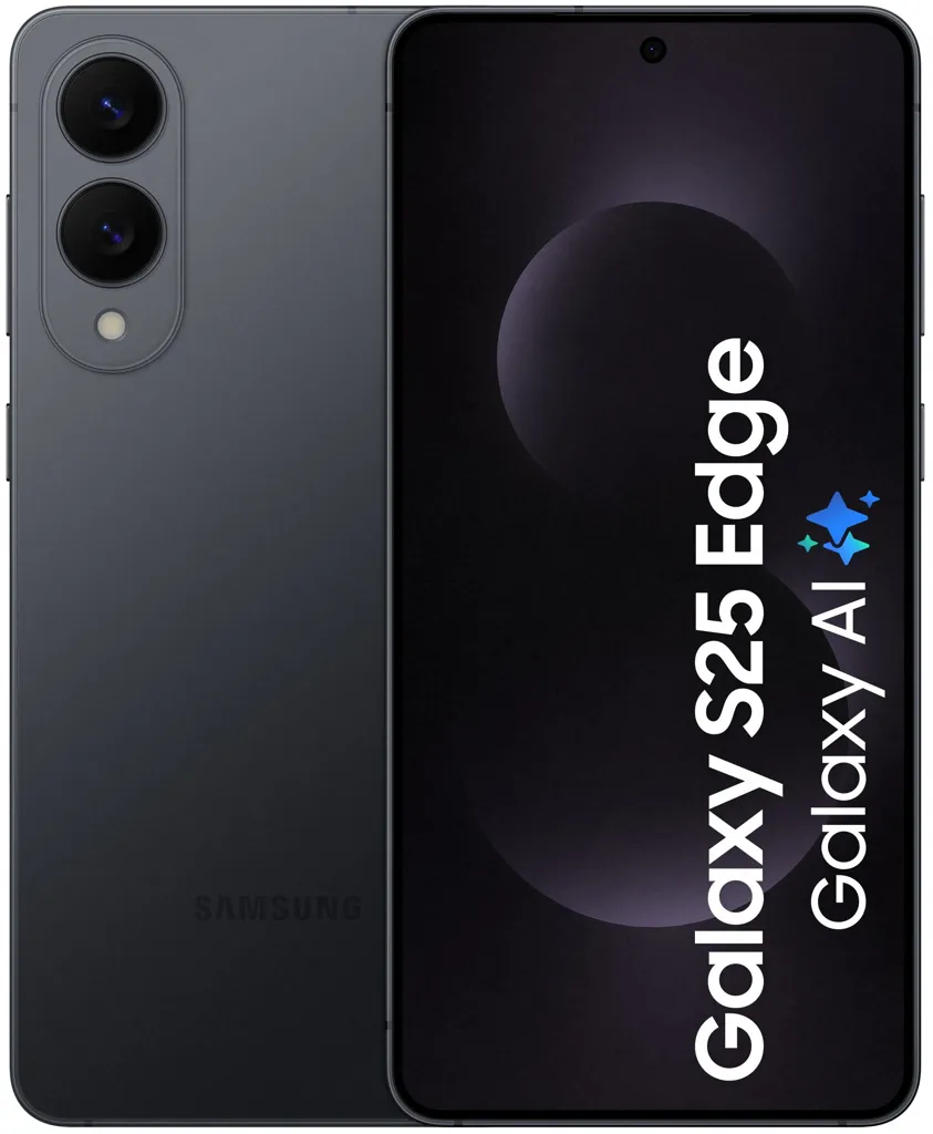 SAMSUNG Smartphone Galaxy S25 Edge - 256Go - Titanium JetBlack