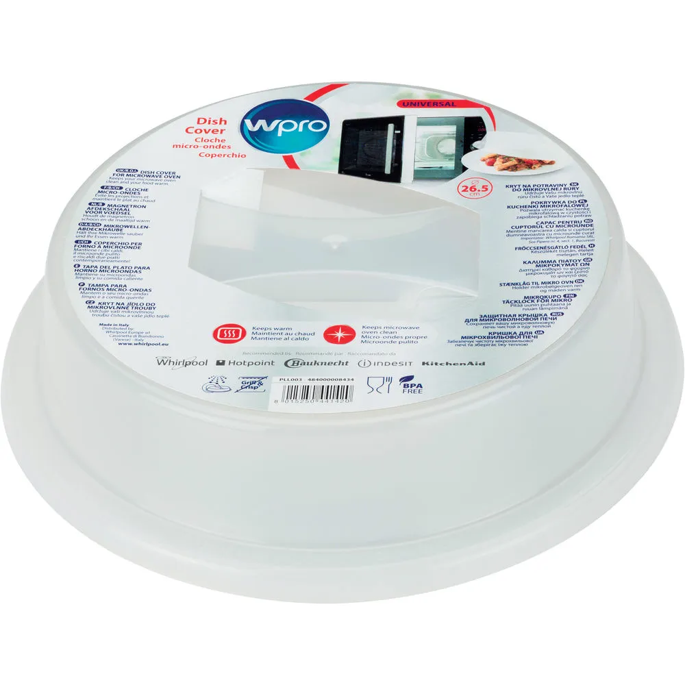 WPRO Couvercle de réchauffage micro-ondes (Ø27 cm) PLL003