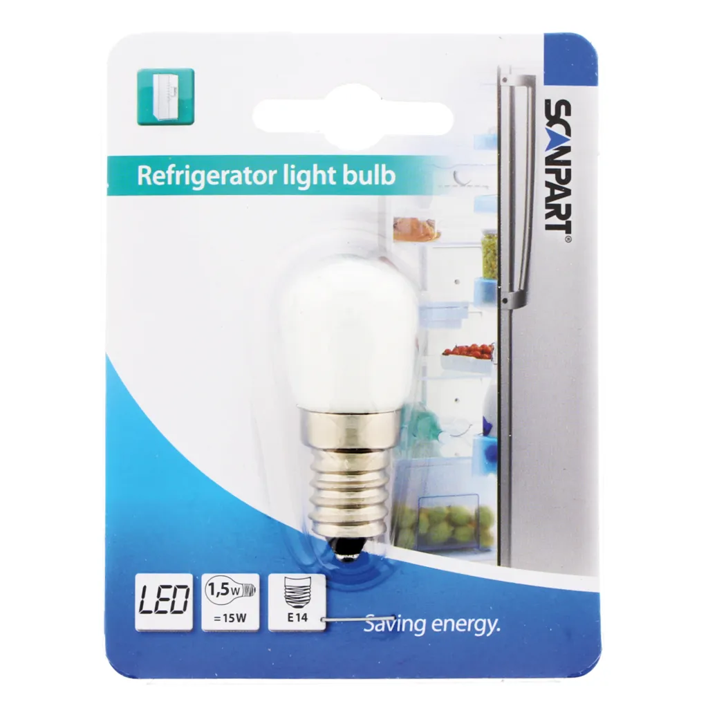 SCANPART Lampe frigo led E14 1,5W