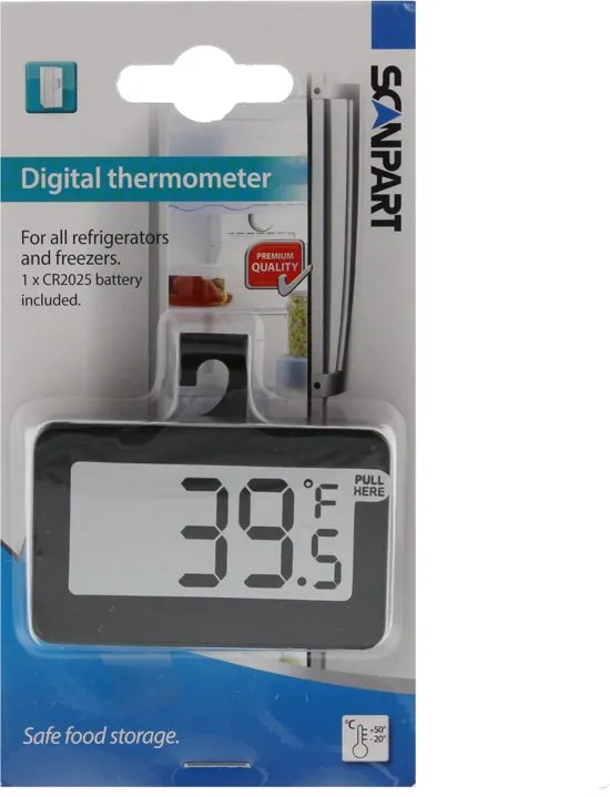 SUPERCLIMA Thermomètre pour réfrigérateur