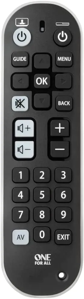 ONE FOR ALL Télécommande Universelle Zapper+ URC 6820 - Noir