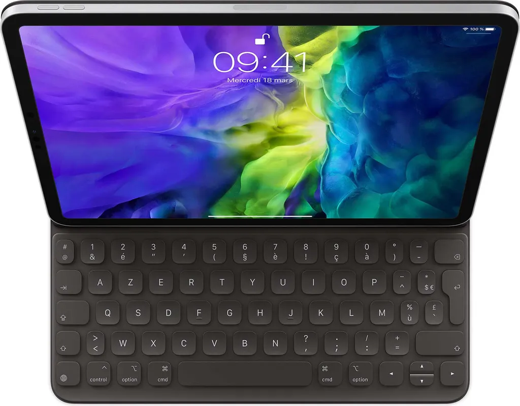 APPLE Étui clavier Smart pour iPad Pro (2020) 11" - Noir