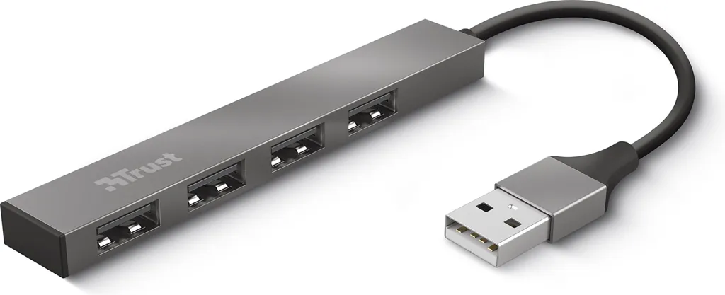 TRUST Halyx mini hub USB A 2.0 - 4 ports