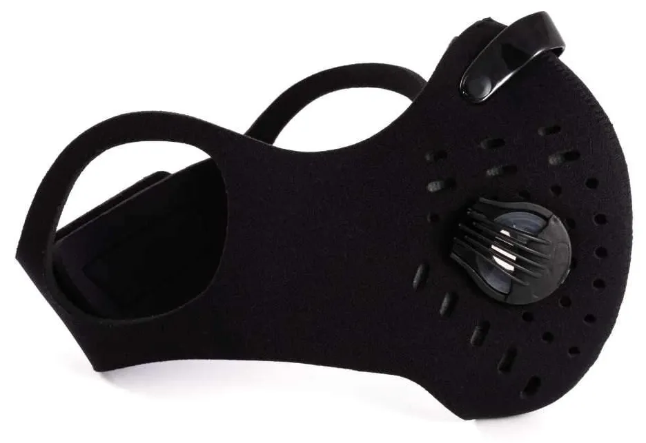 GREENRIDERS Masque de protection anti-pollution - Noir