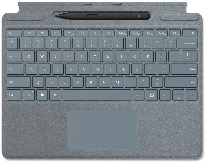 MICROSOFT Clavier Surface Pro Signature Keyboard avec Slim Pen 2 - Qwertz - Bleu