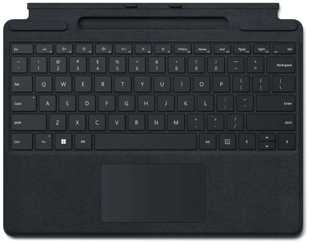 MICROSOFT Clavier Surface Pro Signature Keyboard - Qwertz - Noir