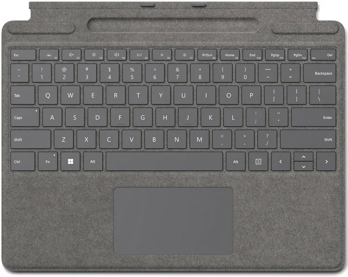 MICROSOFT Clavier Surface Pro Signature Keyboard - Qwertz - Platinium