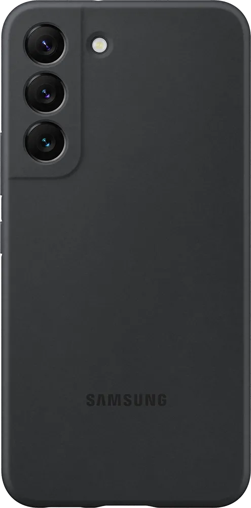 SAMSUNG Silicone cover pour Galaxy S22 Noir