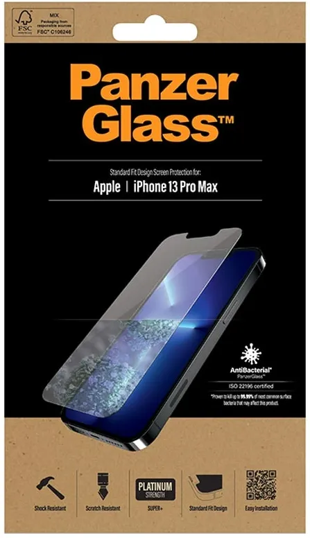 PANZERGLASS Protection écran iPhone 13 PRO MAX