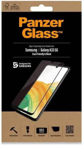 PANZERGLASS Protection écran Samsung A33