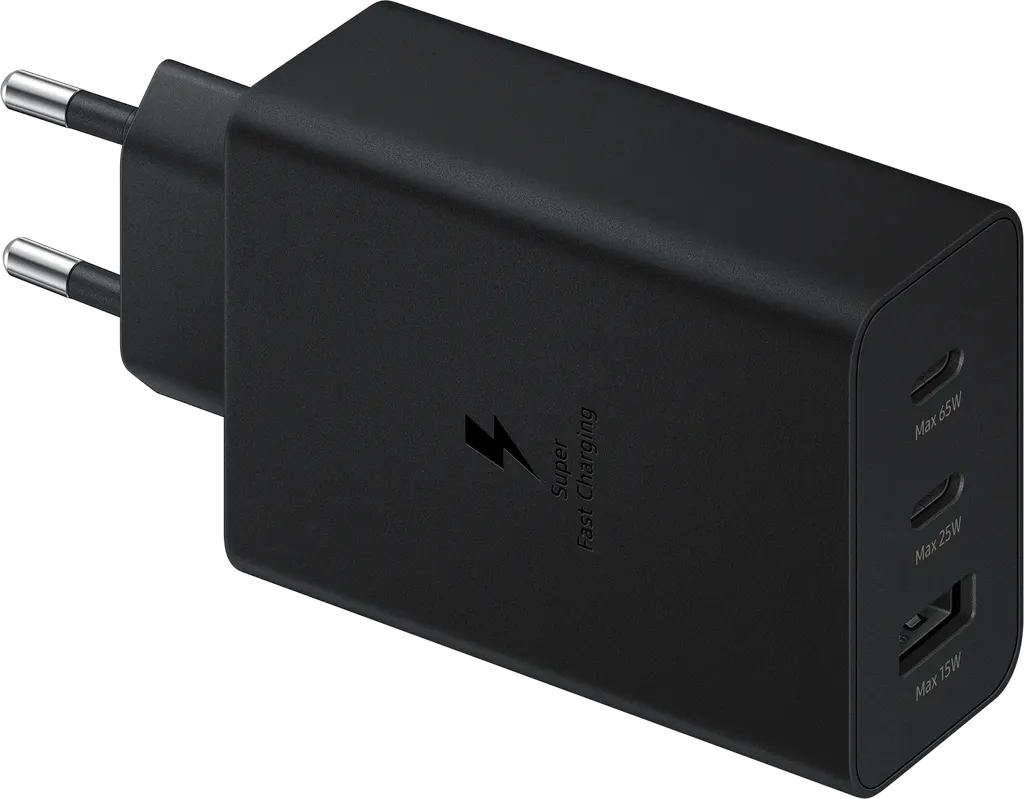 SAMSUNG Adaptateur secteur Trio - 65W - Noir
