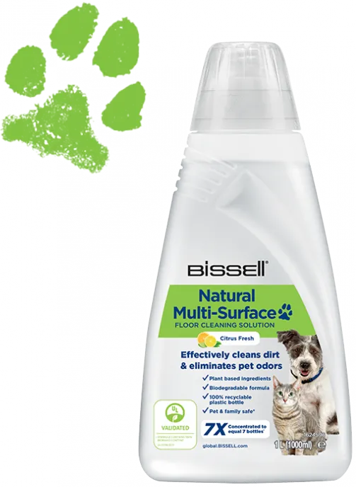 BISSELL Détergent Natural Multi-Surface Pet - 1L