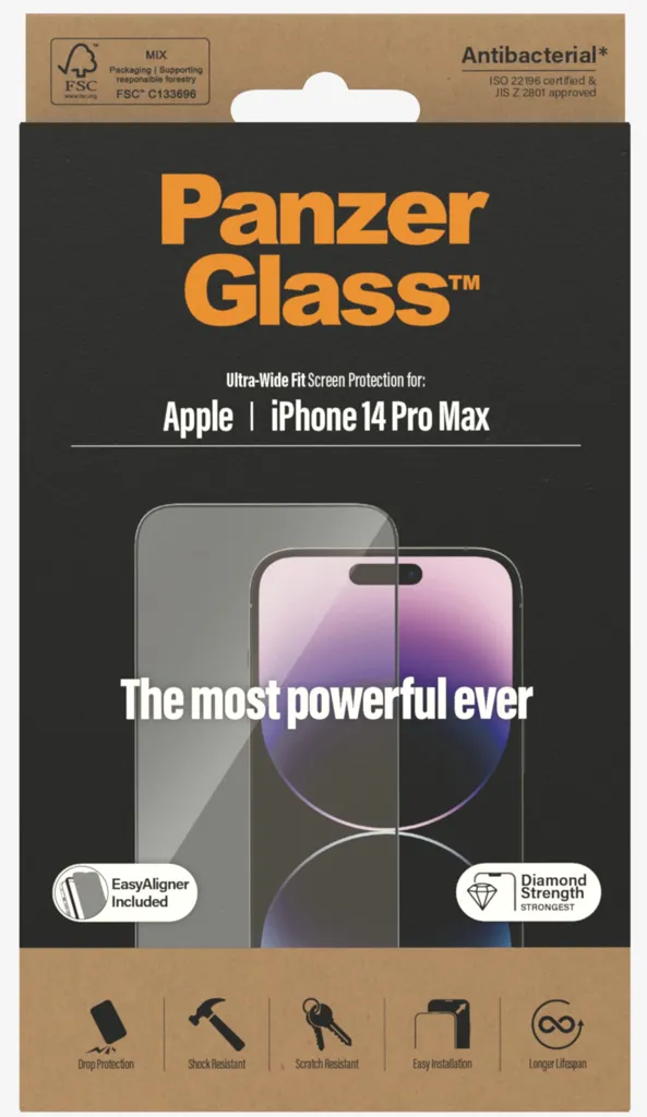 PANZERGLASS Protection écran iphone 14 Pro Max