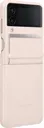 SAMSUNG Coque en cuir pour Samsung Galaxy Z Flip 4 Rose
