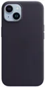 APPLE Coque en cuir avec MagSafe pour iPhone 14 plus - Encre violette