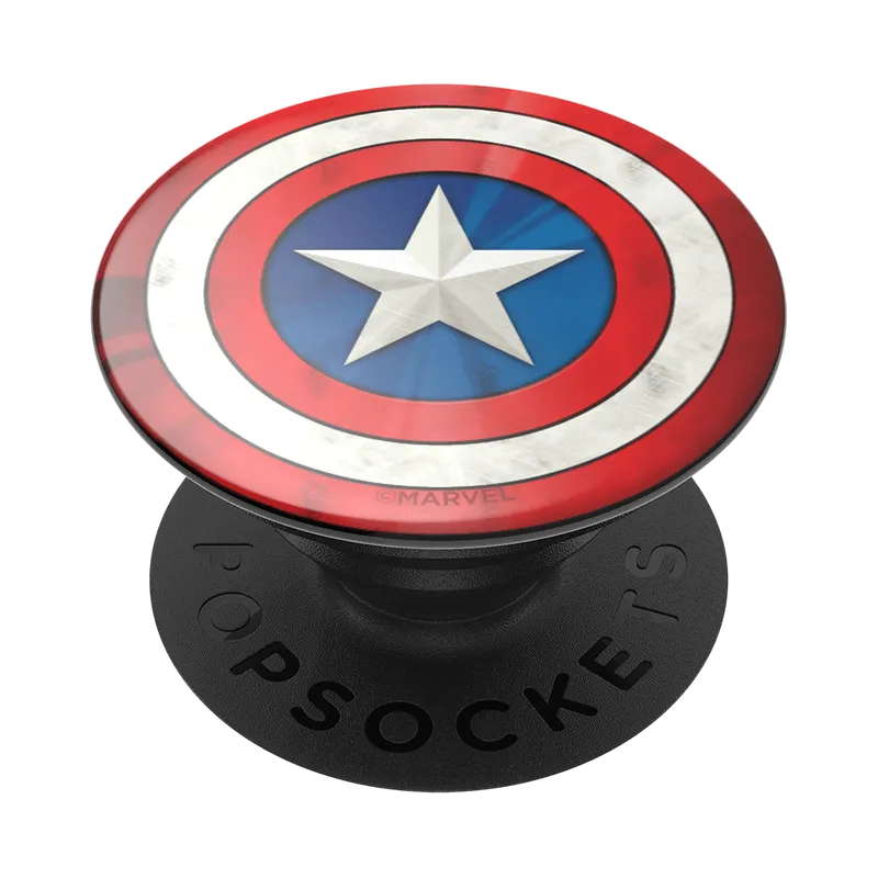 POPSOCKET Support pour Smartphone PopGrip - Captain America Shield Icon
