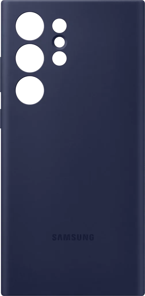 SAMSUNG Coque en Silicone pour Samsung Galaxy S23 Ultra - Bleu Marine