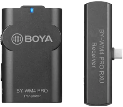BOYA Mini Microphone sans Fil - USB-C - BY-WM4 PRO-K5