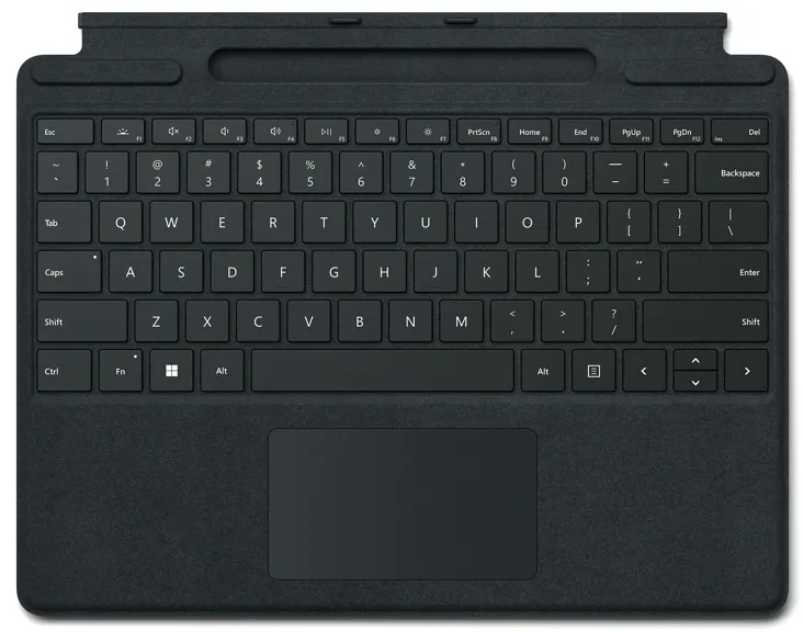 MICROSOFT Clavier Signature pour Surface Pro - QWERTZ (SF) - Noir