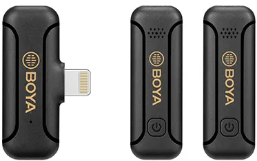 BOYA 2 X Mini Microphone sans Fil - Lightning - BY-WM3T2-D2