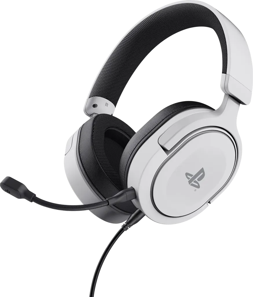 TRUST Casque Gaming GXT 498 Forta - PS5 - Blanc