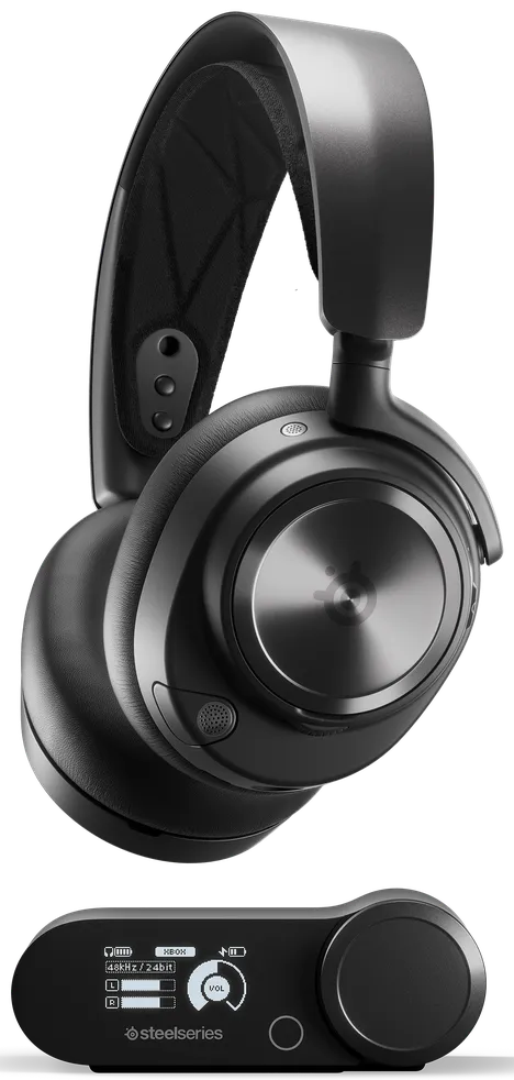 STEELSERIES Casque Gaming sans Fil Arctis Nova Pro - XBOX/PC - Noir
