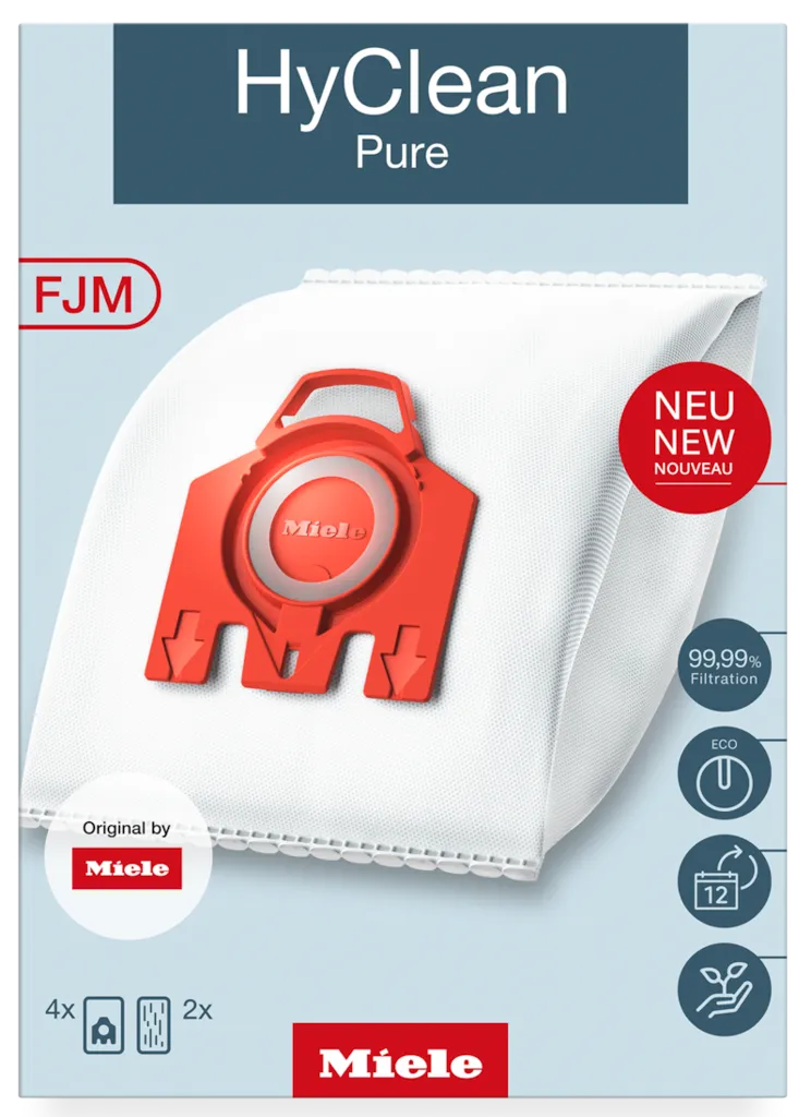 MIELE Sac aspirateur HyClean Pure FJM - 4 pièces