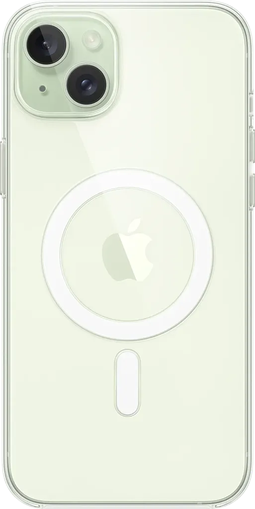 APPLE Coque transparente avec MagSafe pour iPhone 15 Plus