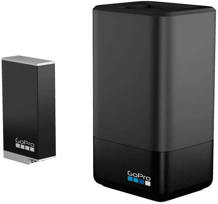 GOPRO Chargeur Batterie Double & Batterie Enduro pour MAX
