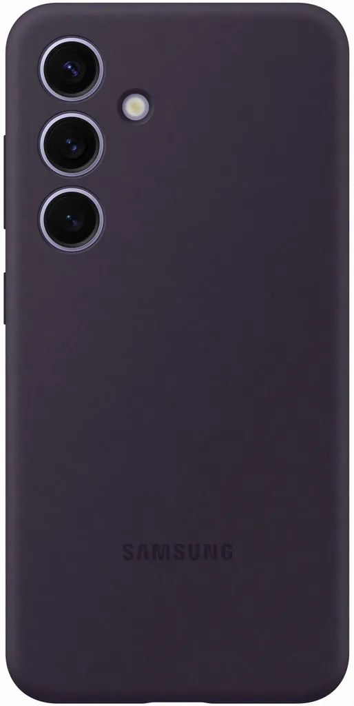 SAMSUNG Coque en silicone pour Galaxy S24 - Violet Foncé