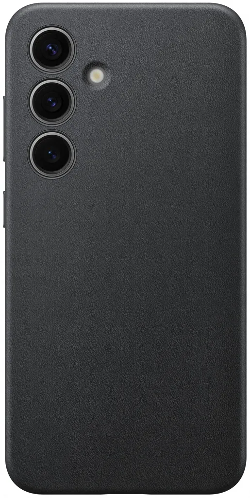 SAMSUNG Coque en cuir Vegan pour Galaxy S24 - Noir