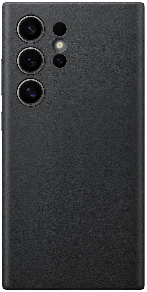 SAMSUNG Coque en cuir Vegan pour Galaxy S24 Ultra - Noir