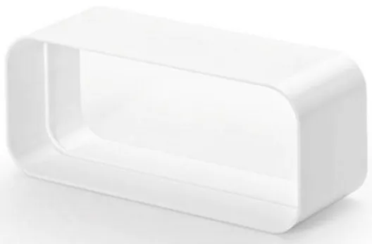 AIRFORCE Connecteur de tuyau RAC DR - Blanc