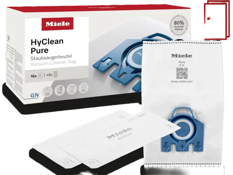 MIELE Sacs aspirateur HyClean Pure XXL GN - 16 pièces