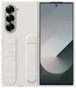 SAMSUNG Coque en silicone avec lanière et support pour Galaxy Z Fold6 - Blanc