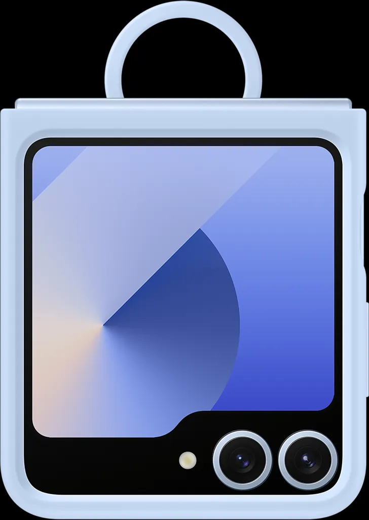 SAMSUNG Coque silicone pour Galaxy Z Flip6 - Bleu