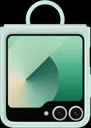 SAMSUNG Coque silicone pour Galaxy Z Flip6 - Vert