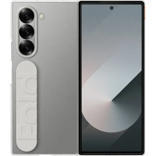 SAMSUNG Coque avec lanière pour Galaxy Z Fold6 - Transparent