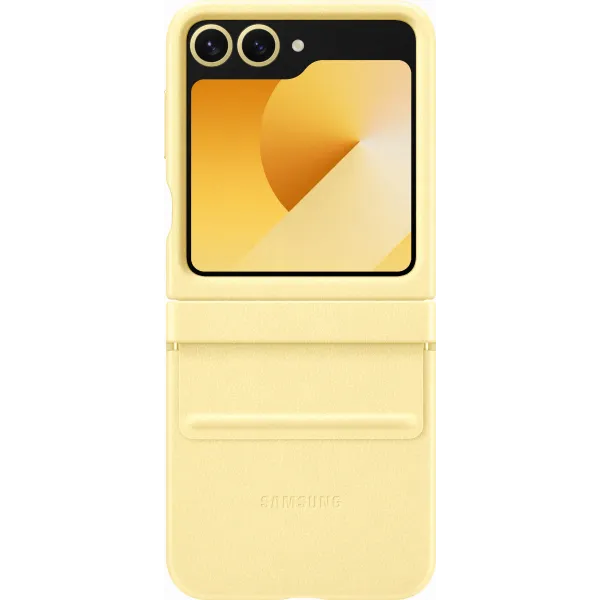 SAMSUNG Coque Premium pour Galaxy Z Flip6 - Jaune
