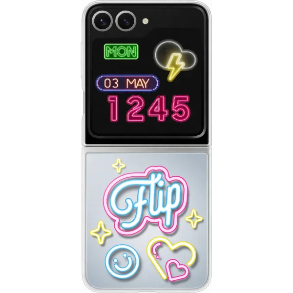 SAMSUNG Coque Néon pour Galaxy Z Flip6 - Transparent