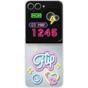 SAMSUNG Coque Néon pour Galaxy Z Flip6 - Transparent
