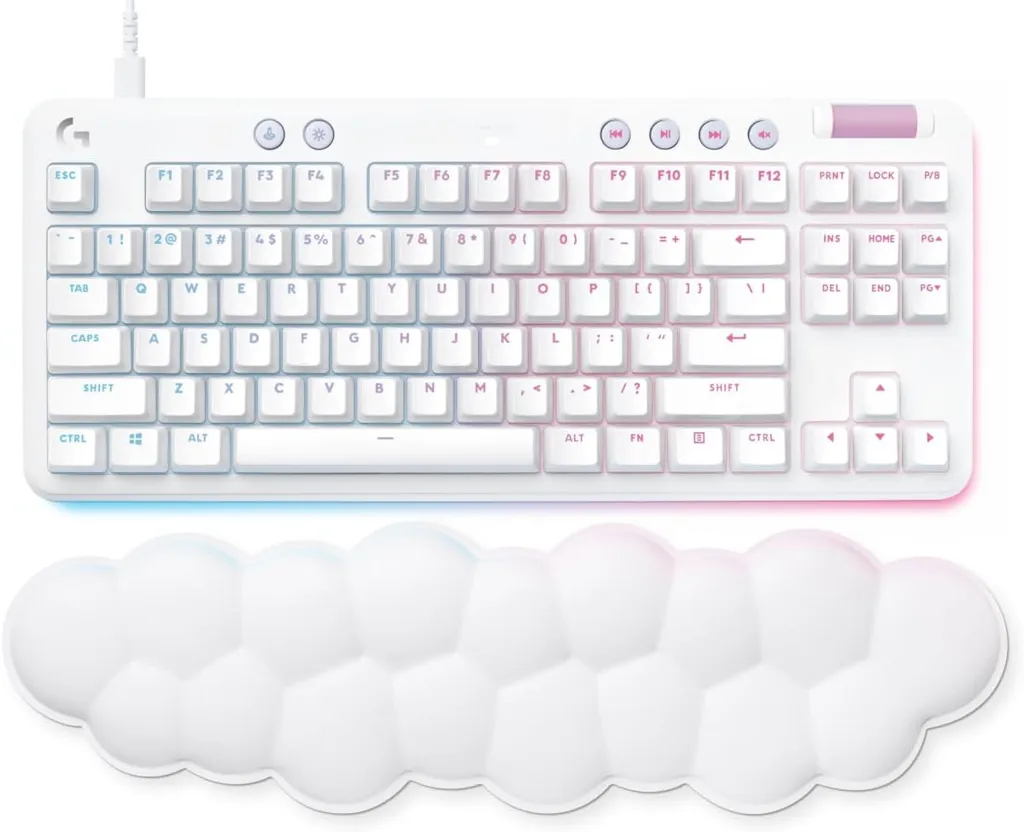 LOGITECH G Clavier Gaming G713 TKL - Qwertz - Blanc