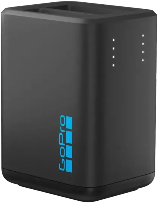 GOPRO Chargeur de batterie double & 2 batteries Enduro pour HERO13 Black