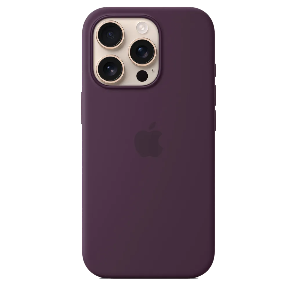 APPLE Coque en silicone avec MagSafe pour iPhone 16 Pro Max - Prune
