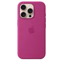 APPLE Coque en silicone avec MagSafe pour iPhone 16 Pro Max - Fuchsia