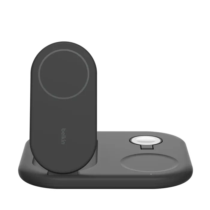 BELKIN Station de charge magnétique 3-en-1 BoostCharge Pro Qi2 (15 W) - Noir