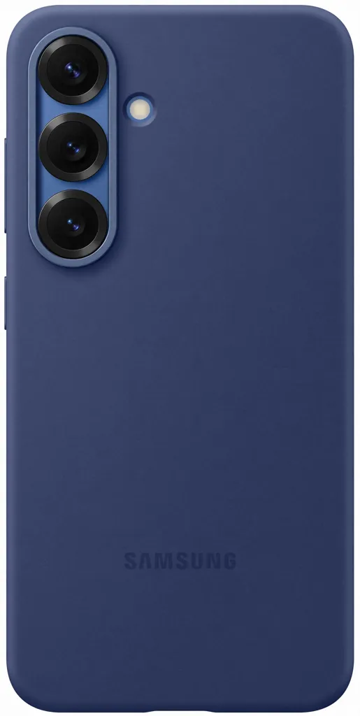 SAMSUNG Coque en silicone pour Galaxy S25 - Bleu