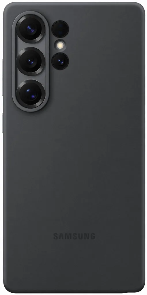 SAMSUNG Coque en silicone pour Galaxy S25 Ultra - Noir